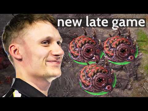 Serral's NEW Late Game Strategy Against #1 Protoss! StarCraft 2