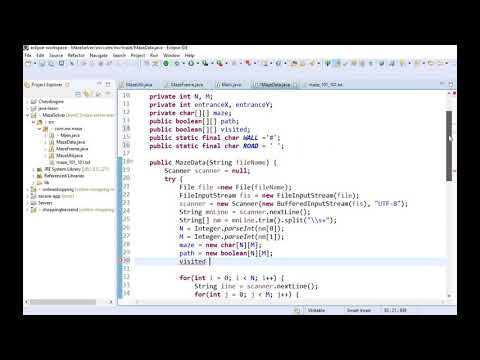 Java Maze Solver 4