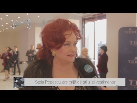 Stela Popescu are grijă de stilul ei vestimentar