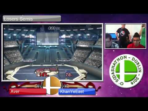 O'Smashathon - Aver (Shiek) Vs. KhanYeEast (Lucario) - Project M