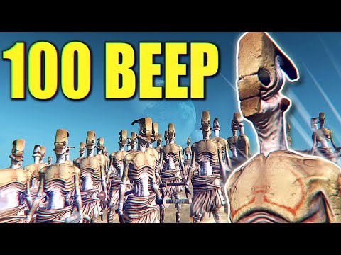 100 BEEPS AGAINST The World of Kenshi | 100 Unit Challenge