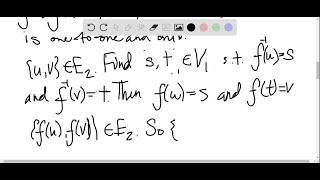 Download the video "Show that isomorphism of simple graphs with n vertices is an equivalence relation."
