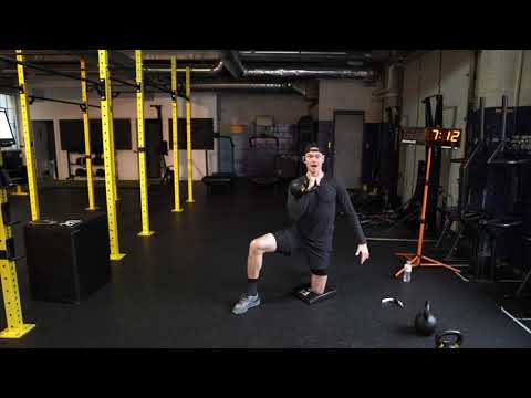 kettlebell half kneeling clean