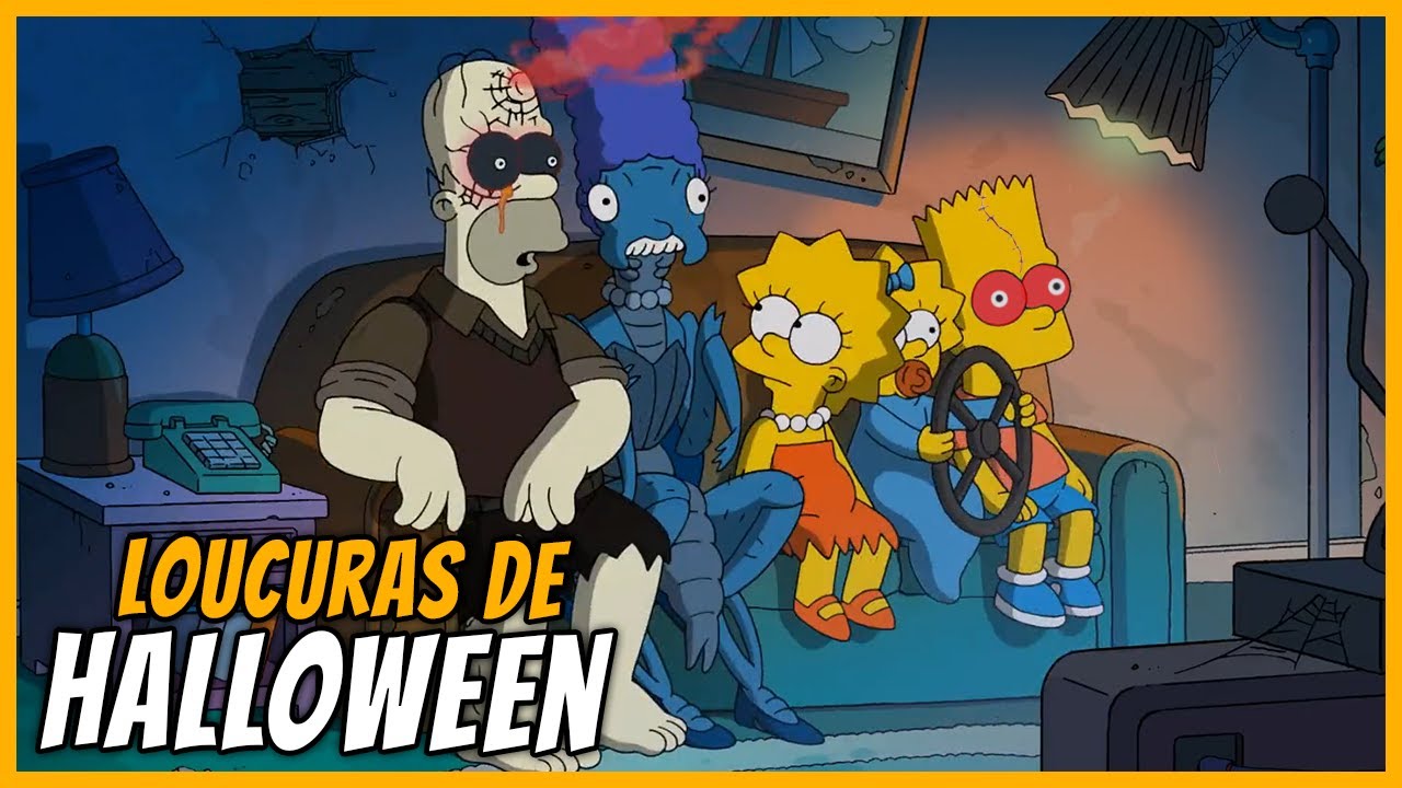 AS MAIORES LOUCURAS DA CASA DA ÁRVORE DOS HORRORES DE OS SIMPSONS