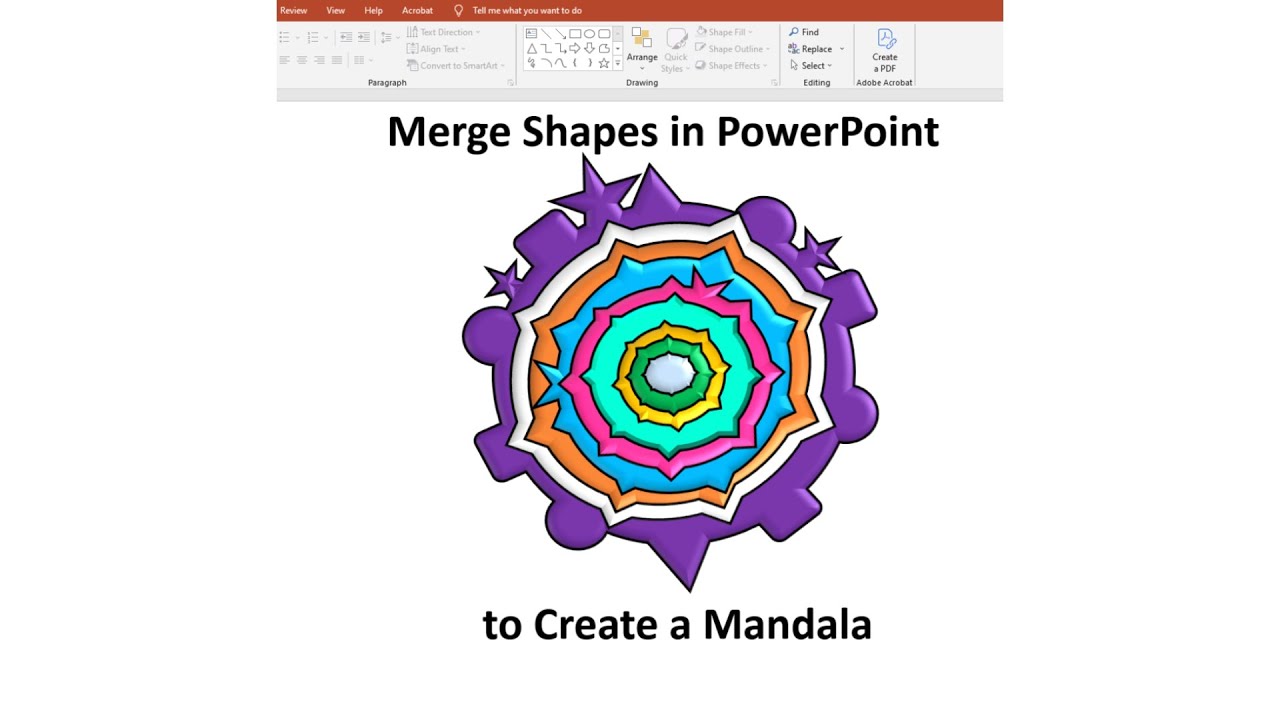 How to Create a Mandala in PowerPoint (and Impress Your Friends)