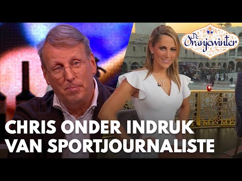 Chris onder indruk van sportjournaliste: 'Dit is wel een weekje ruzie waard' | DE ORANJEWINTER