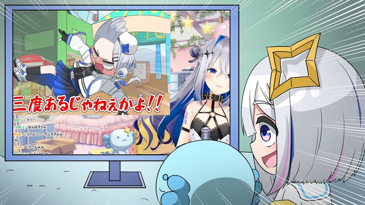 [手描き]当チャンネルの動画をかなたんに紹介していただきました✨[うたかた/ホロライブ/切り抜き/戌神ころね/大神ミオ/天音かなた/holoGTA/漫画][切り抜き漫画]