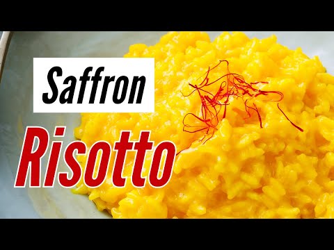 How to Make Authentic Risotto Alla Milanese | Classic Saffron Risotto Recipe