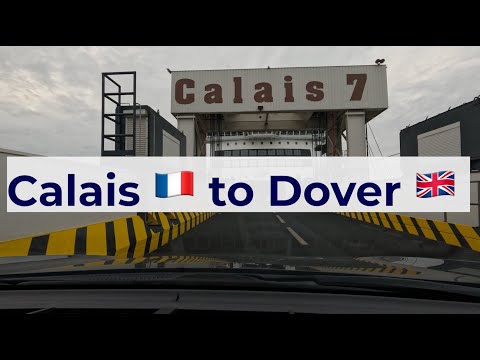 Calais to Dover by Ferry (Crossing) | Document Checks and Tax Refund Process