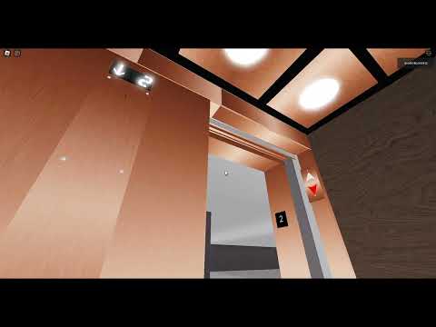 VINTAGE, but Slow Security/Dover Hydraulic Elevator at Midland County Library - ROBLOX City