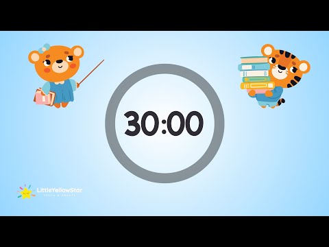 Fun Timer For Kids - 30 Minutes Countdown Timer For Kids With Happy Music | Classroom Timer