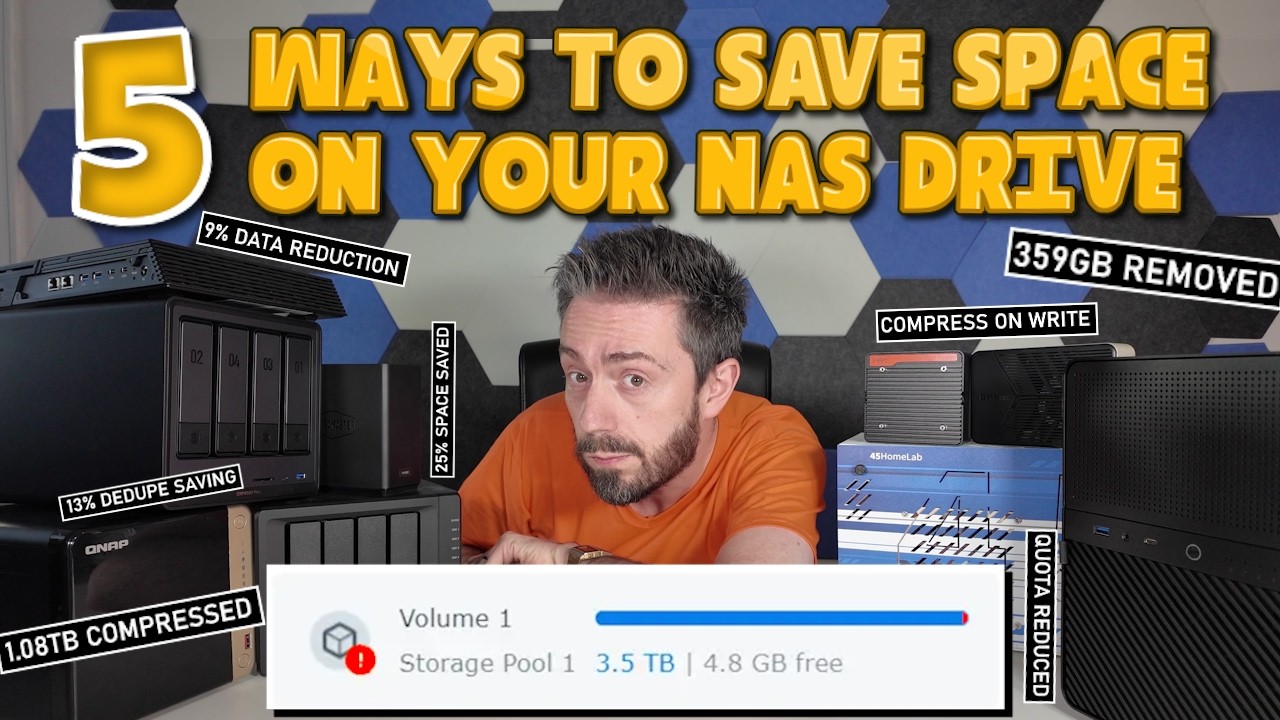 5 WAYS to Save Space on Your NAS