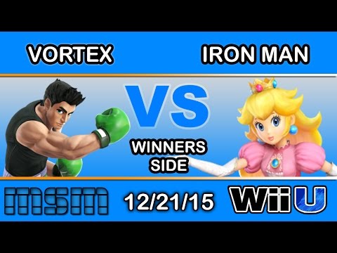MSM 29 – PC | Vortex (Little Mac) Vs. Iron Man (Peach) Winners Side - Smash Wii U