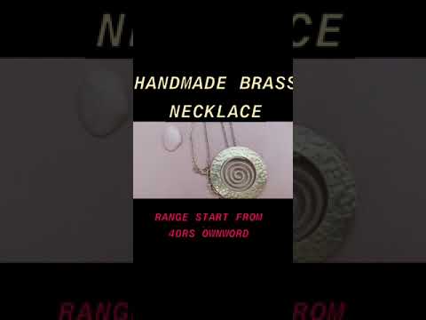 Brass Elegant Handcrafted Jewelry