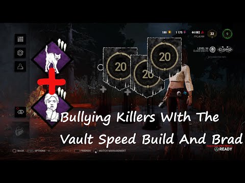 BULLYING Rank 20 Killers With The VAULT SPEED Build - Dead By Daylight