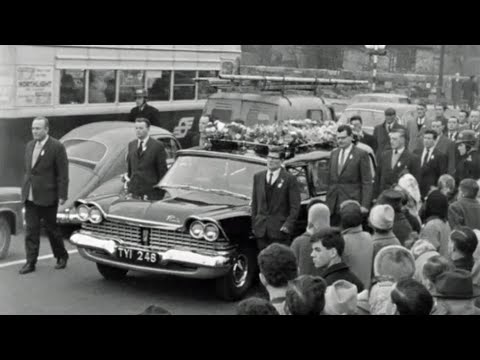 Brendan Behan's Funeral, Dublin City, Ireland 1964