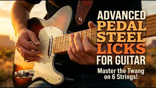 Advanced Pedal Steel Licks for Guitar
