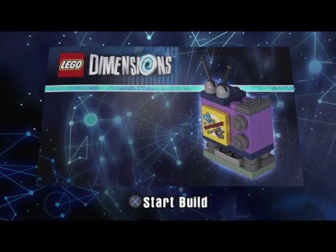 Taunt-O-Vision Build Instructions - The Simpsons Level Pack - Lego Dimensions
