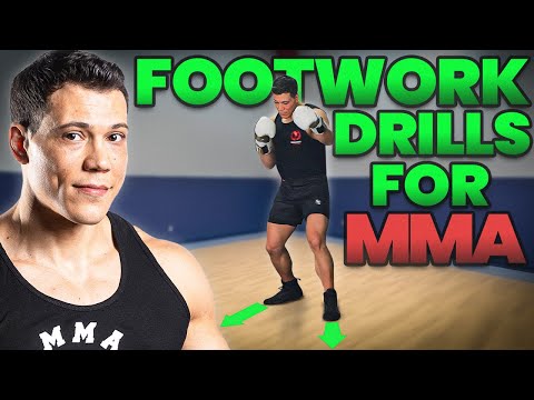 THE 3 MOST IMPORTANT “FOOTWORK DRILLS FOR MMA” | BAZOOKATRAINING.COM