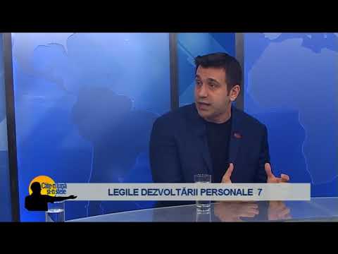 Legile dezvoltarii personale -part 7 - Sorin Popa