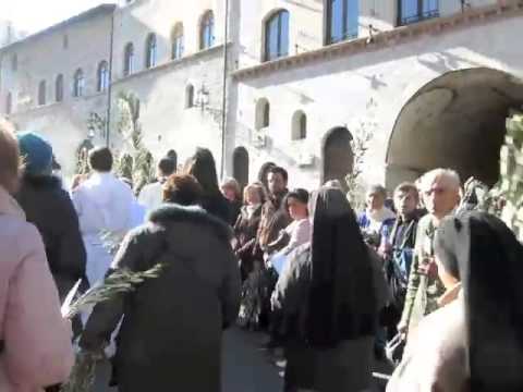 palm sunday in assisi 2015