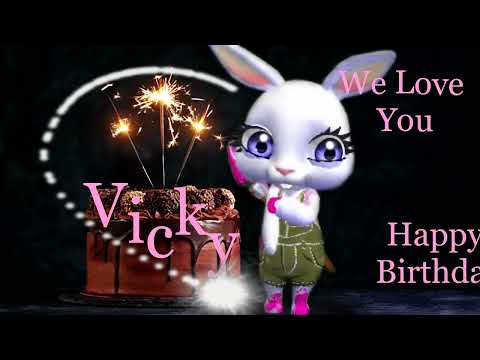 Vicky Birthday Song - Happy Birthday Dear Vicky