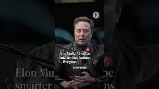 Thumbnail for Elon Musk: AI will be smarter than humans in five years | The Economist