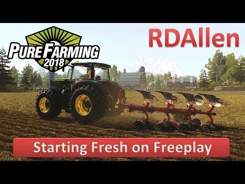 Pure Farming 2018 Montana E1 - Starting Fresh on Freeplay