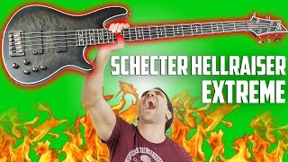 Video thumbnail for What I Love and Hate About This Bass - Schecter Hellraiser Extreme Bass Review and Demo by Marcelo Feldman - The Bass Wizard