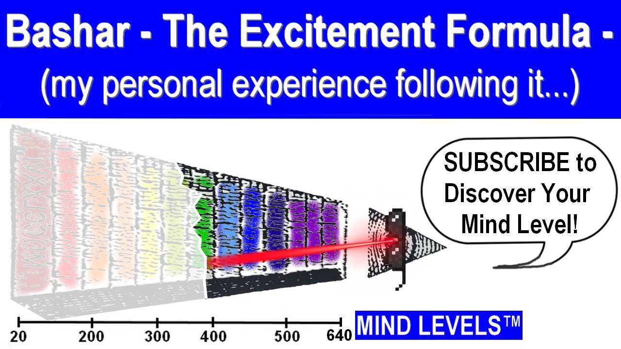 Bashar  - The Formula -  Act On Your Highest Excitement (my personal experience)
