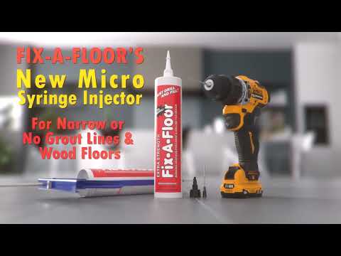 Check This Out! Fix-A-Floor's New Micro Syringe Injector!