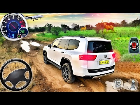 4×4 Offroad Jeeb Driving Simulator 2022 || Land Cruiser SUV Hilly Mountain Driving ||Androidgameplay
