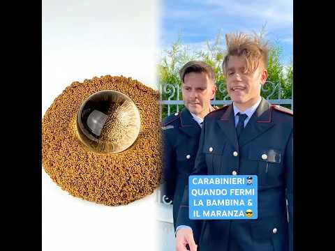 CARABINIERI👮🏻‍♂️ Quando Fermi LA BAMBINA & IL MARANZA😎 - iPantellas