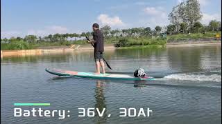 The Fastest Power Electric Motor Fin for Electric Paddle Board and Kayak