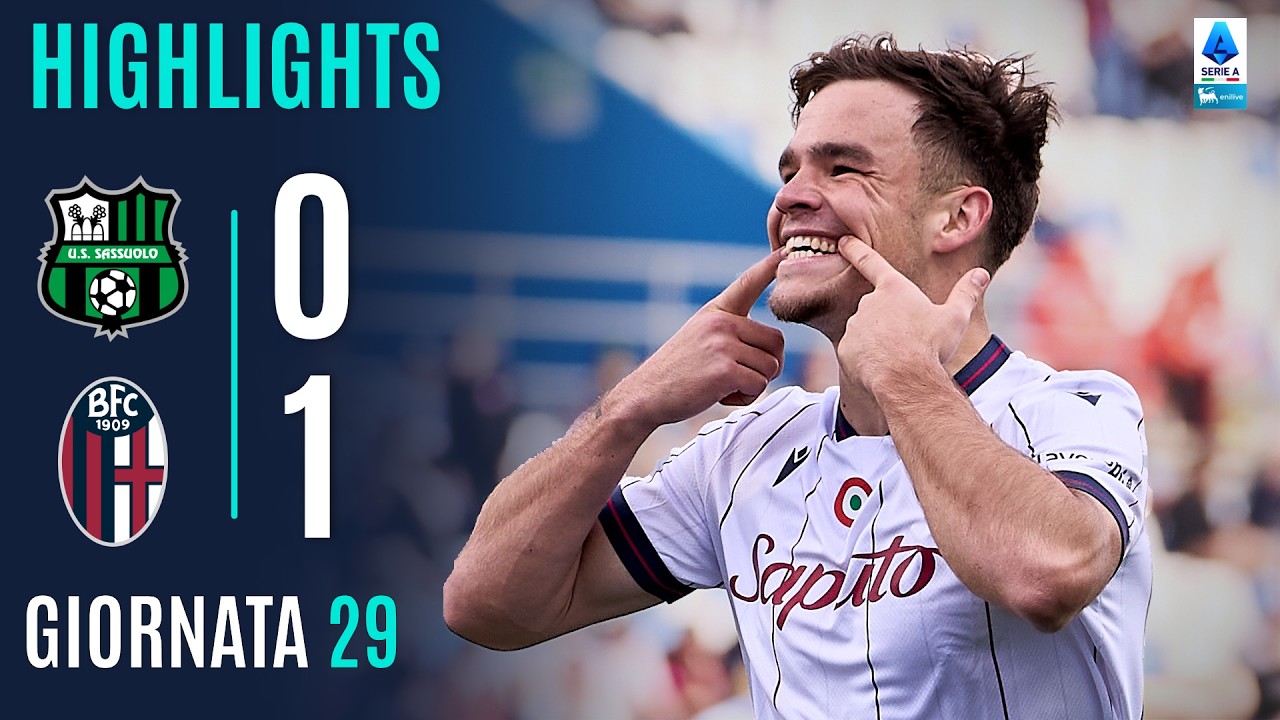 SASSUOLO-BOLOGNA 0-1 | HIGHLIGHTS | 29ª GIORNATA | SERIE A ENILIVE 2025/26