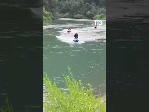 Futaleufú: Carabineros fiscaliza uso de motos acuáticas prohibidas en río protegido