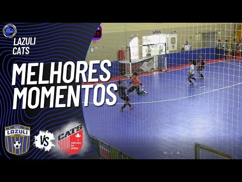 LAZULI X CATS SUB 14 AO VIVO MELHORES MOMENTOS TV FALANDO FPFS