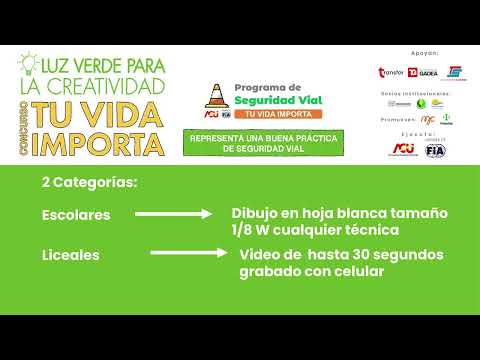 Lanzan en Río Negro el concurso estudiantil de seguridad vial “Tu Vida Importa”