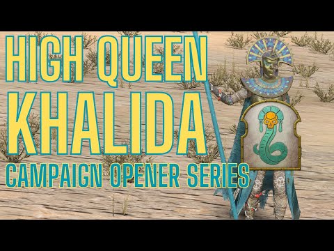 High Queen Khalida - Campaign Opening Series - Turn 4 Lahmia - Legendary Tomb Kings Campaign