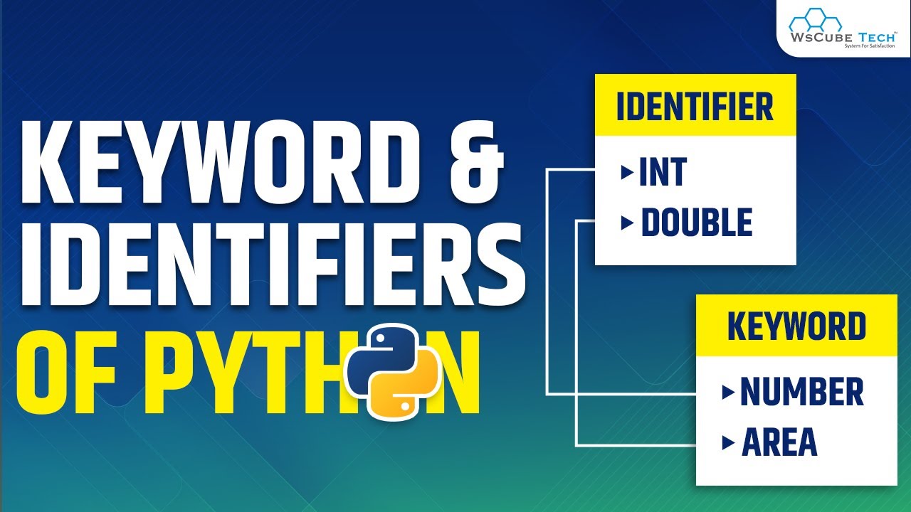 Python Programming: What Are Python Keywords And Identifiers? | Python Tutorial