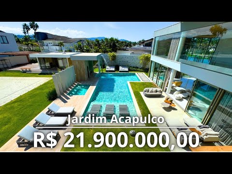 Maravilhosa mansão de 22 milhões no Acapulco! Linda mansão a venda no Jardim Acapulco