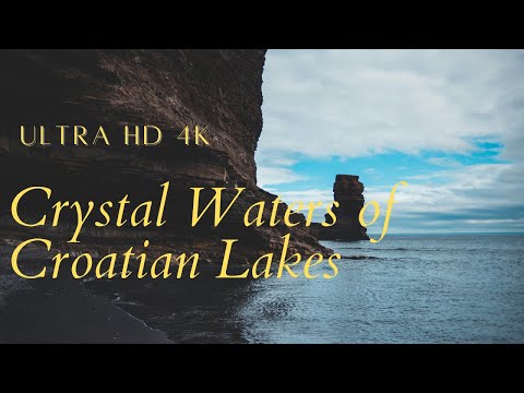 New 4K Plitvice Lakes   Crystal Waters of Croatian Lakes   Ultra HD Relaxation Video  2020