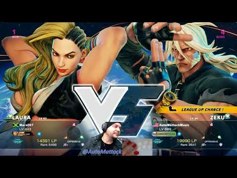 [SFV]  AutoMattock gets a 10 win streak with his CORAZON