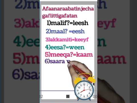 #learnafaanoromo to Arabic #shortsfeed#afaan #vairalvideo #farihalern #farihalearnoromo