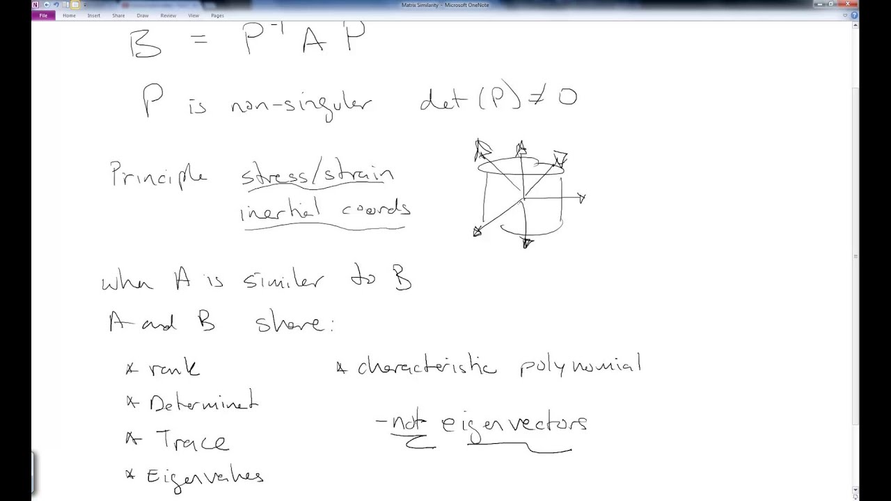 7.2 Similarity Transforms and Diagonalization