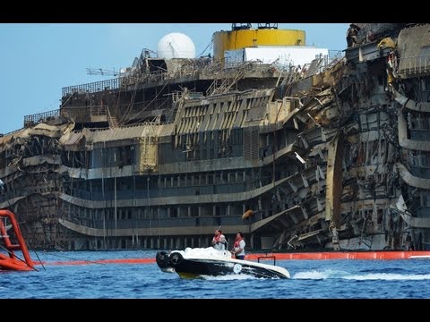 Vea cómo enderezaron el Costa Concordia - UVideos