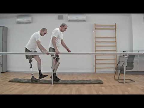 Kenevo - Semi-locked bouncing knee - Walking on uneven terrain