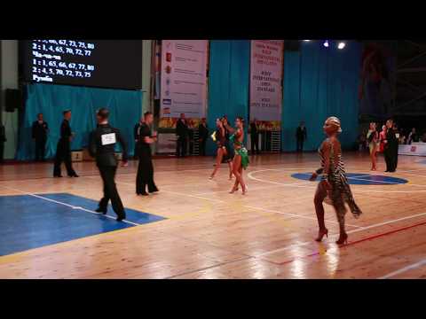 Artem Martynov - Polina Figurenko, RUS, 1/2 Samba