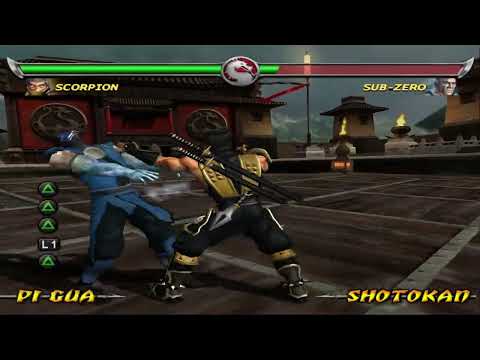 Mortal Kombat Deadly Alliance - Scorpion Combo