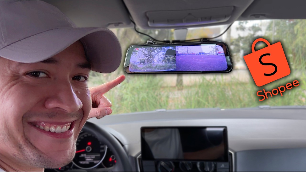 RETROVISOR COM CÂMERA DA SHOPEE E SUAS FUNÇÕES SECRETAS!
